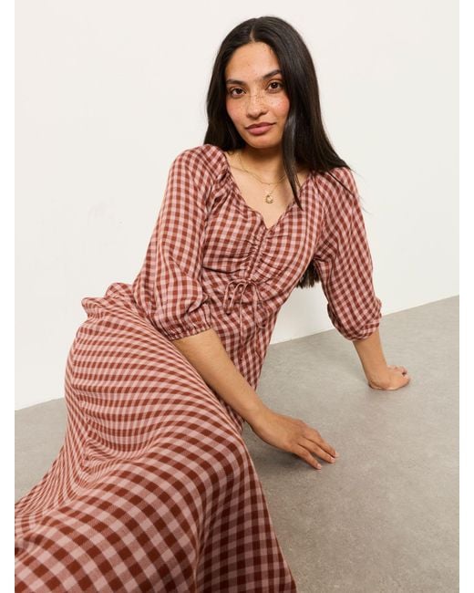 FatFace Pink Fatface Petite Phoebe Midaxi Dress
