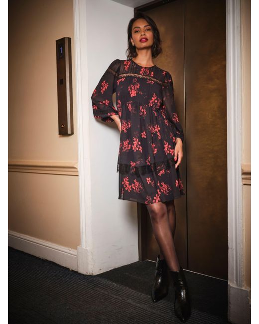 FatFace Brown Fatface Romy Regular Mini Dress