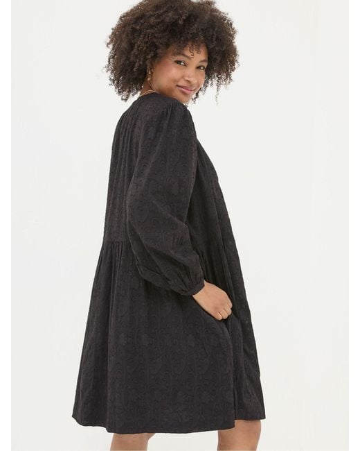 FatFace Black Fatface Anona Swing Dress