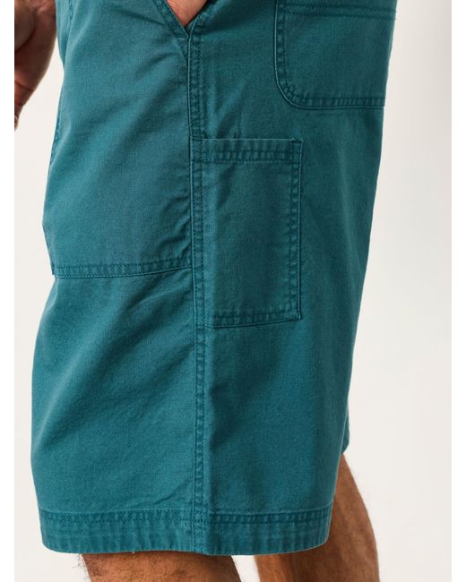 FatFace Blue Fatface Pascal Utility Shorts for men