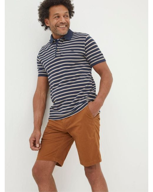 FatFace Blue Fatface Mawes Chinos Shorts for men