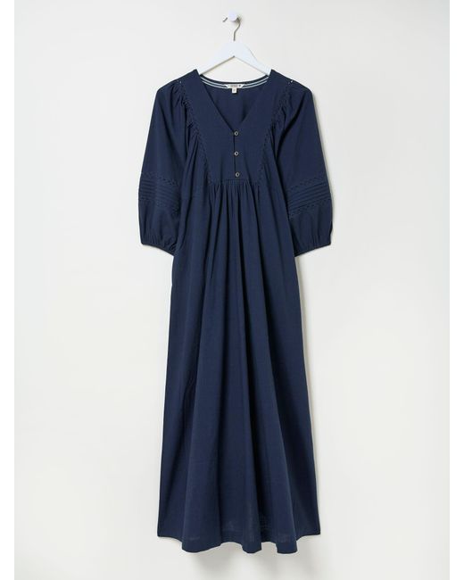 FatFace Blue Fatface Jess Midi Dress