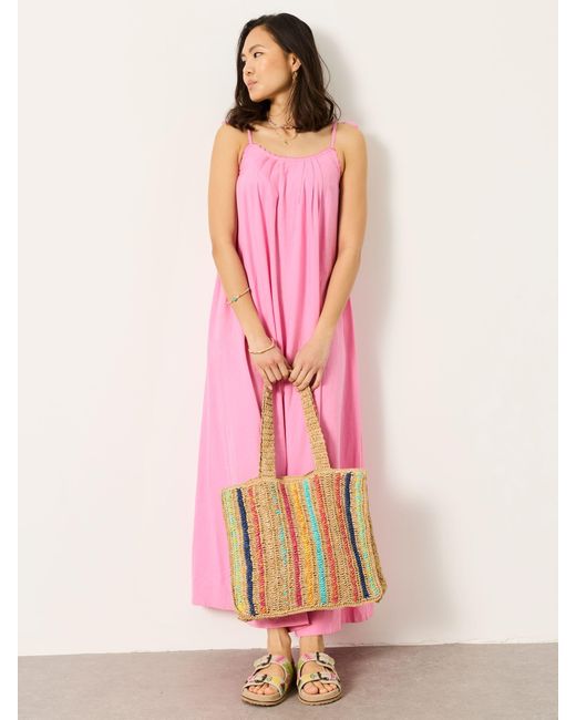 FatFace Pink Fatface Bea Petite Maxi Dress