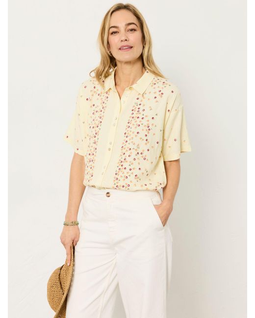 FatFace Natural Fatface Kara Regular Shirt