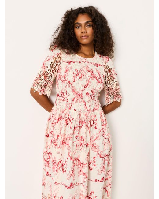 FatFace Pink Fatface Regular Midi Dress
