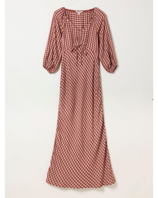 FatFace Pink Fatface Regular Phoebe Midaxi Dress