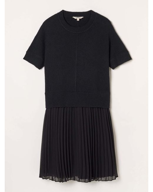 FatFace Black Fatface Susie Petite 2In1 Midi Dress
