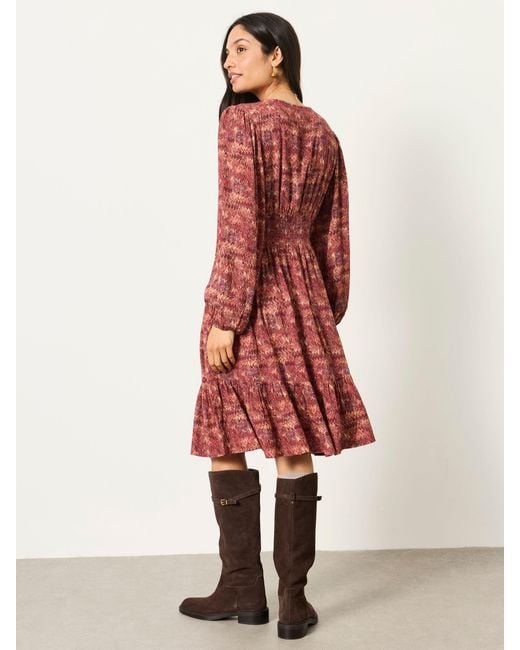 FatFace Multicolor Fatface Eden Jacquard Mini Dress