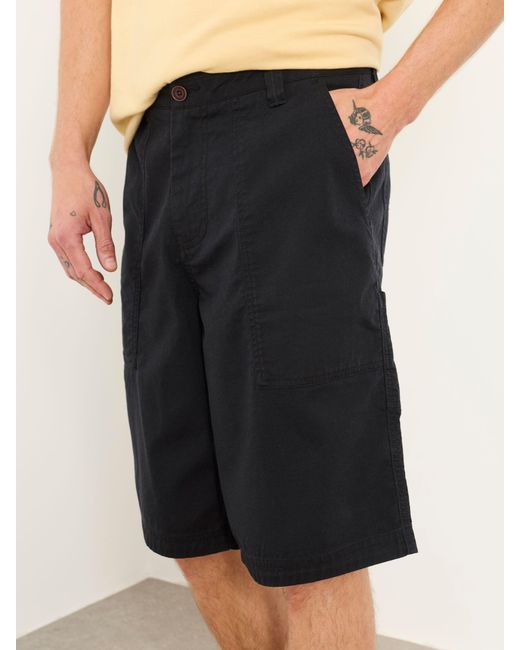 FatFace Blue Fatface Pascal Utility Shorts for men