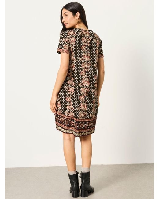 FatFace Natural Fatface Simone Petite Jersey Dress