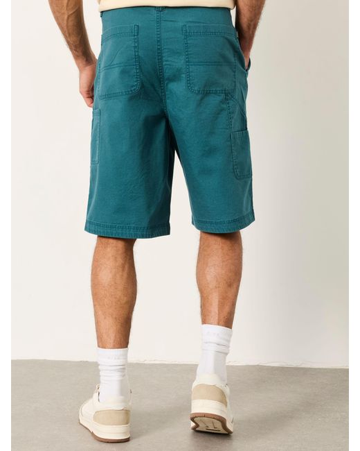 FatFace Blue Fatface Pascal Utility Shorts for men