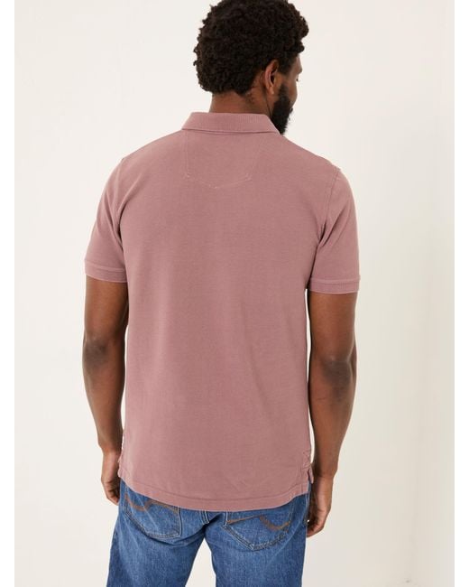 FatFace Red Fatface Pique Polo for men