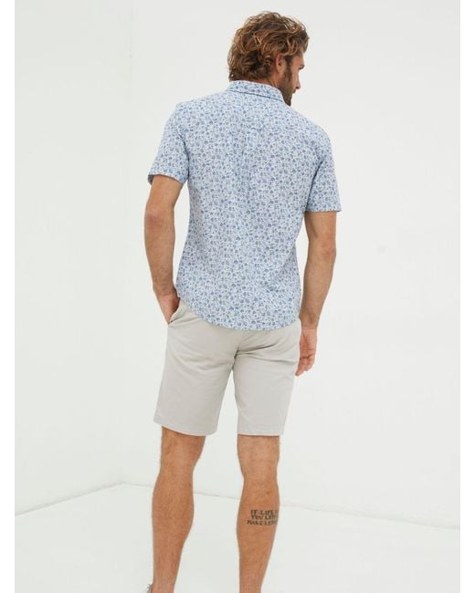 FatFace Blue Fatface Mawes Chinos Shorts for men