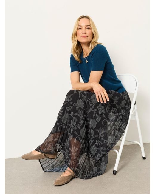 FatFace Blue Fatface Paignton Maxi Skirt
