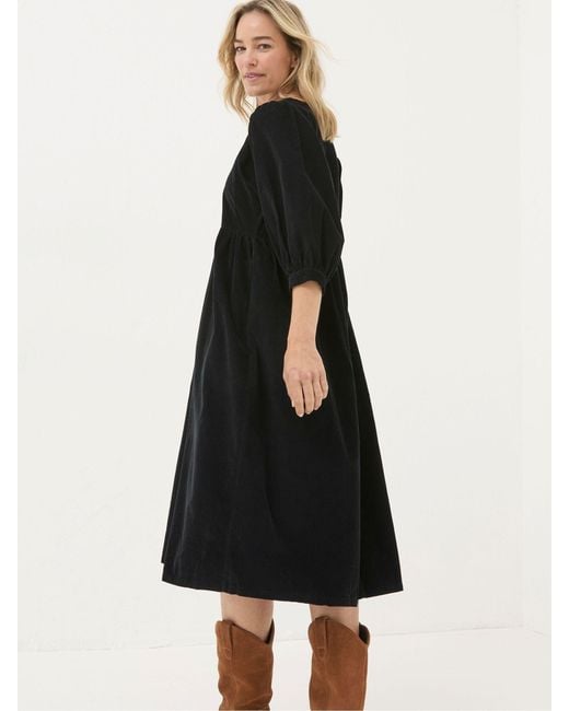 FatFace Black Fatface Ceil Check Dress