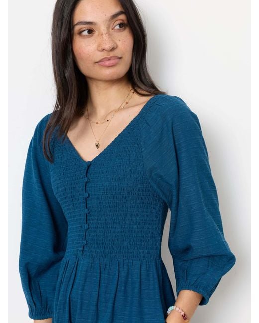 FatFace Blue Fatface Adele Petite Midi Dress