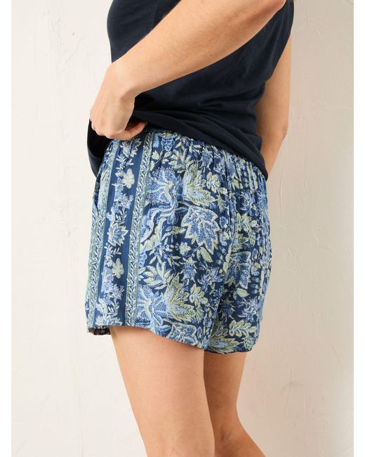 FatFace Blue Fatface Fiona Flippy Shorts