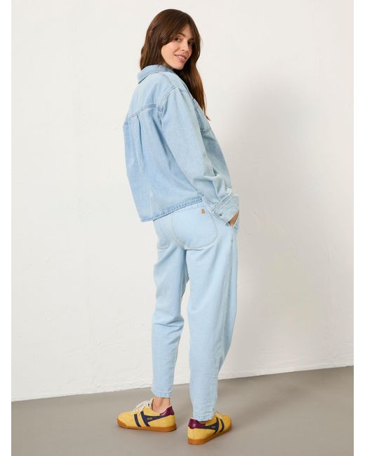 FatFace Blue Fatface Sara Chambray Shirt