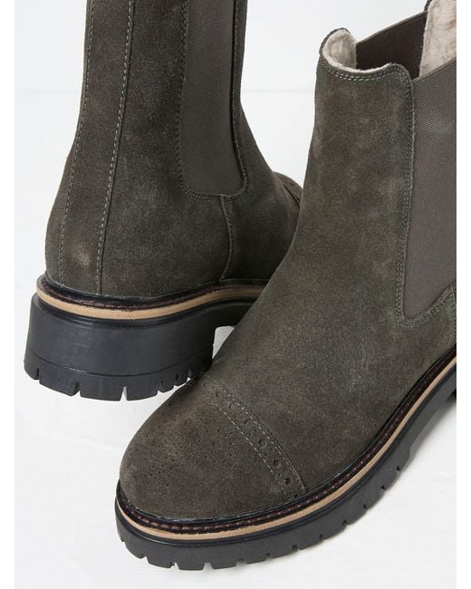 FatFace Black Fatface Essie Chelsea Boots