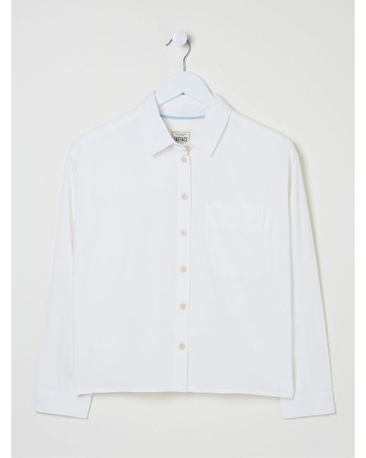 FatFace White Fatface Vivienne Shirt