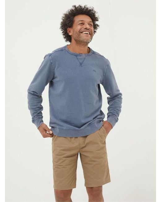FatFace Blue Fatface Seaton Pull On Shorts for men
