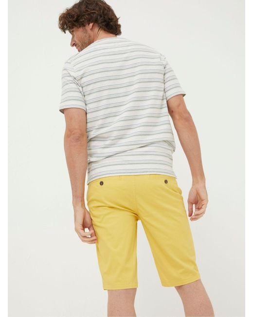 FatFace Yellow Fatface Mawes Chino Shorts for men