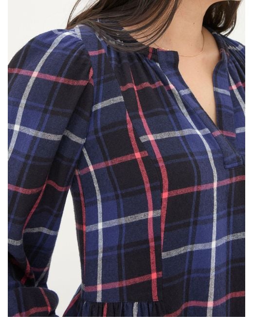 FatFace Blue Fatface Anona Swing Dress