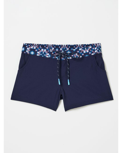 FatFace Blue Fatface Hove Geo Board Shorts