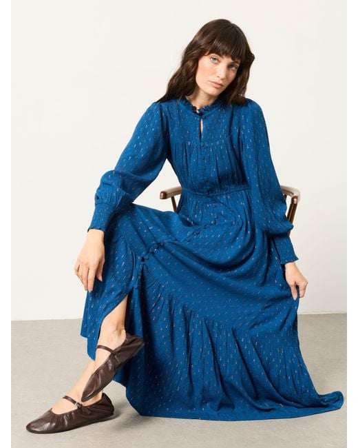 FatFace Blue Fatface Isabella Petite Maxi Dress