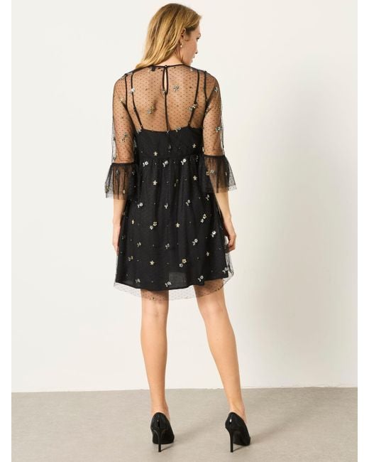 FatFace Brown Fatface Mollie Beaded Dress