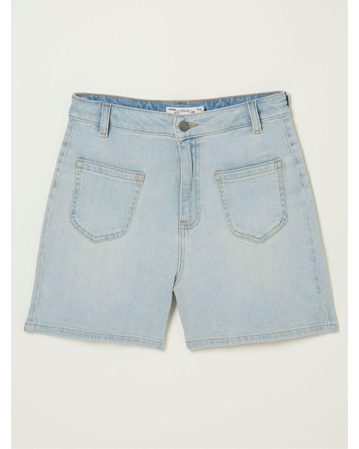 FatFace Gray Fatface Paige Denim Shorts
