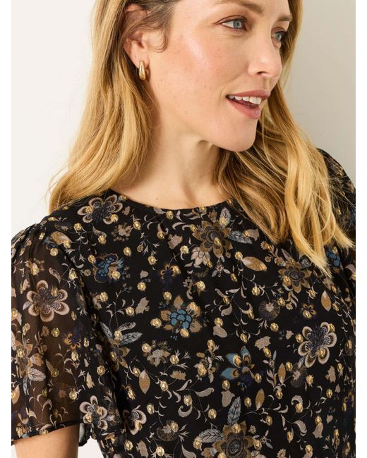 FatFace Natural Fatface Daisy Petite Printed Dress