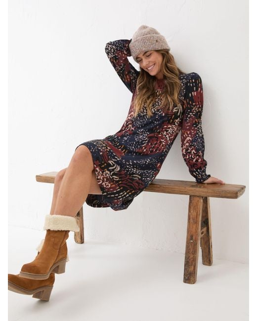 FatFace Multicolor Fatface Kareen Animal Dress
