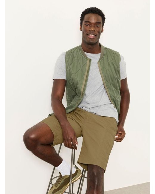 FatFace Natural Fatface Burley Lightweight Cargo Shorts for men