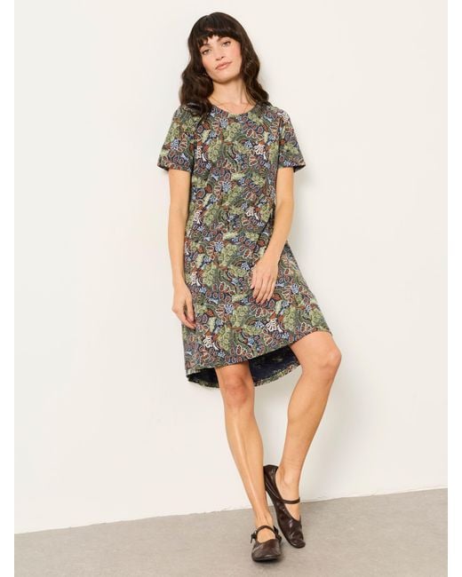 FatFace Natural Fatface Simone Jersey Dress