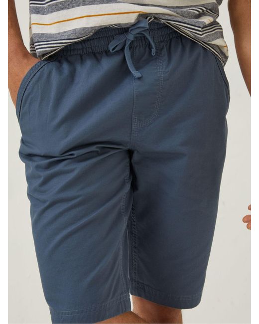 FatFace Blue Fatface Seaton Pull-On Shorts for men