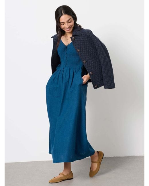 FatFace Blue Fatface Adele Midi Dress