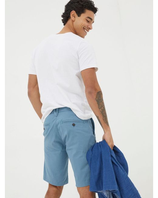 FatFace Blue Fatface Mawes Chinos Shorts for men