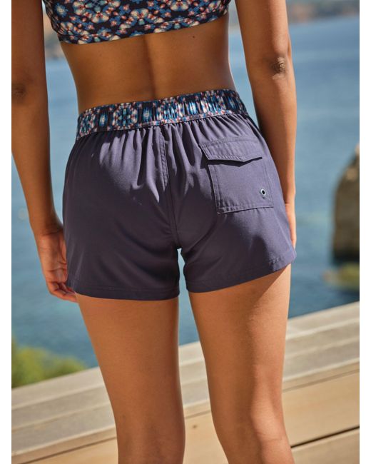 FatFace Blue Fatface Hove Geo Board Shorts