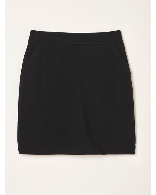 FatFace White Fatface Jess Ponte Mini Skirt