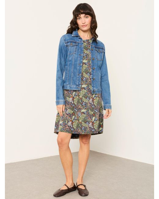 FatFace Natural Fatface Simone Petite Jersey Dress