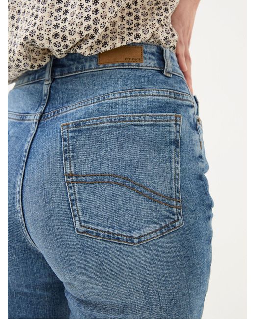 FatFace Blue Fatface Bisley Denim Bermuda Shorts