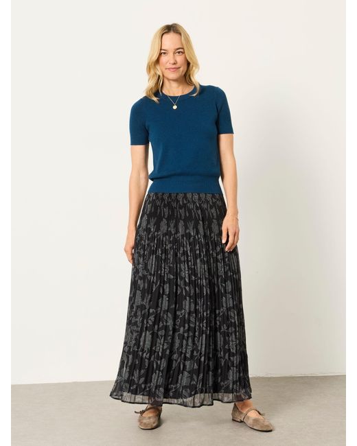 FatFace Blue Fatface Paignton Maxi Skirt