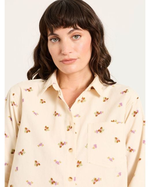 FatFace Natural Fatface Beck Petite Shirt