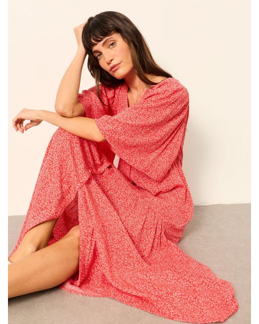 FatFace Pink Fatface Paige Petite Midi Dress