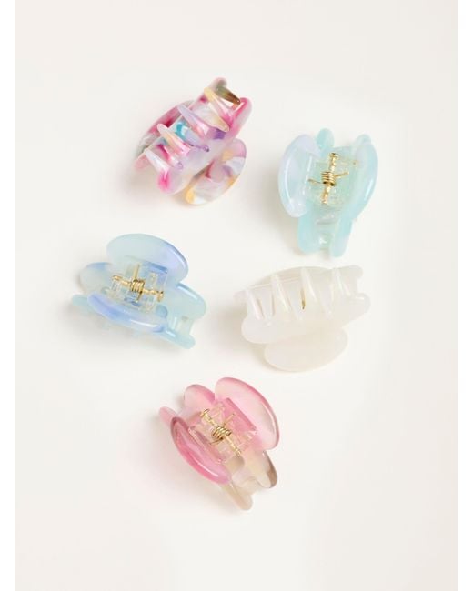 FatFace Blue Fatface 5 Pack Mini Clips