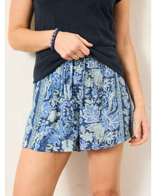 FatFace Blue Fatface Fiona Flippy Shorts