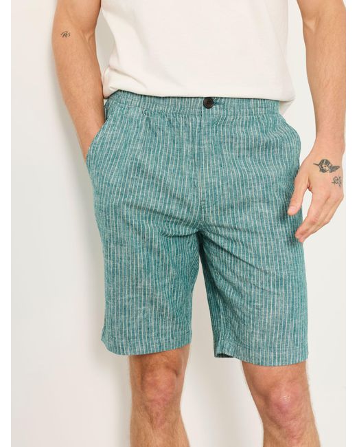 FatFace Green Fatface Selsey Elasticated Shorts for men