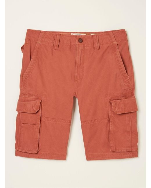 FatFace Green Fatface Breakyard Cargo Shorts for men