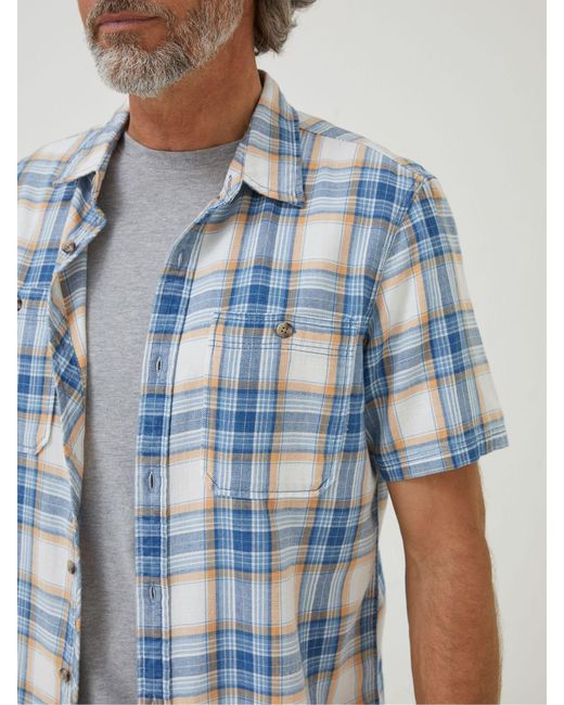 FatFace Blue Fatface Westly Check Shirt for men